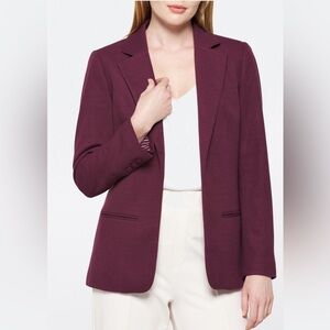 41 Hawthorn Natalie Stretch Knit Blazer Long Length